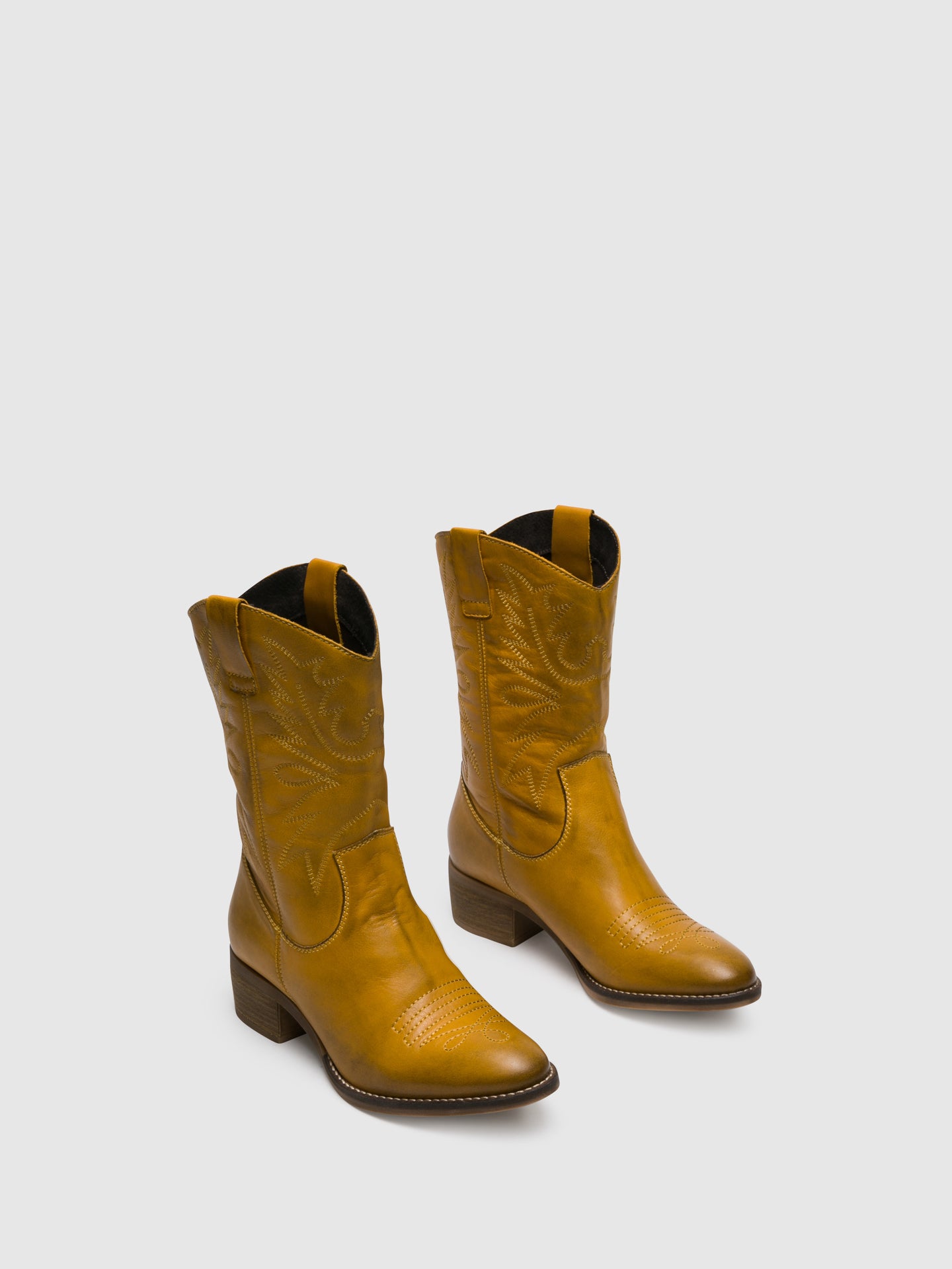 Foreva Botas Texanas em Amarelo